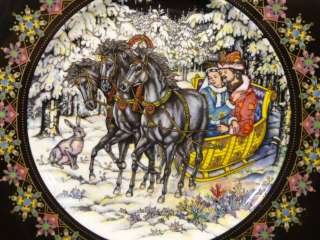 c868 Magical Fairy Tales Old Russia Plate #1 HEINRICH  