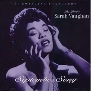  September Song Sarah Vaughan Music