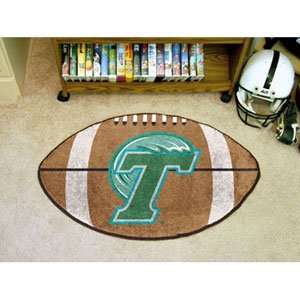  Tulane Green Wave NCAA Football Floor Mat: Sports 