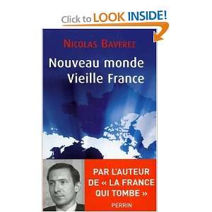  NOUVEAU MONDE VIEILLE FRANCE (9782262024185) Nicolas 