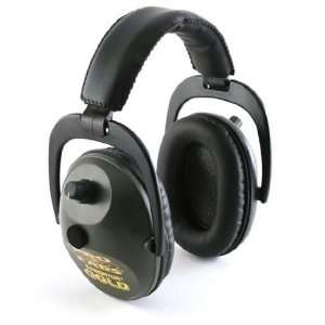  Pro Ears Pro Tekt Plus Gold Electronic Earmuffs, Black GS2 