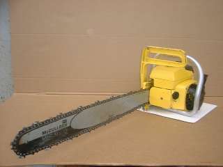 ORIGINAL Running Vintage Mcculloch Pro 10 10 Automatic Mac Chainsaw 