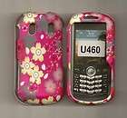 Pink Hibiscus Flower Samsung Intensity 2 U460 verizon phone Snap On 