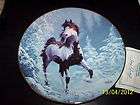 chuck dehaan unbridled spirit horse plate winter renegade plate bx