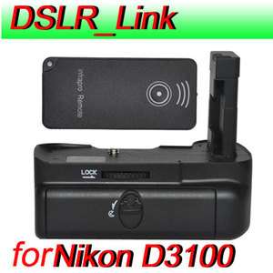 Pro Vertical Battery Grip f Nikon D3100 EN EL14 camera  