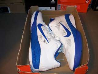 RARE Nike Zoom Hyperfuse Low JEREMY LIN Shoes White Royal Blue 11.5 pe 