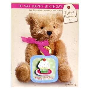 Make It Personal To Say Happy Birthday Teddy Bear Accessories Kit