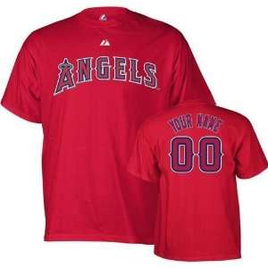  Los Angeles Angels of Anaheim Custom Name and Number T 