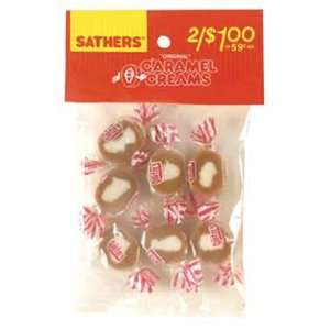  96 each Sathers Candy Caramel Creams (87404)