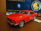 FRANKLIN MINT FORD MUSTANG 45TH ANNIVERSARY LIMITED EDITION 1965 NEW 