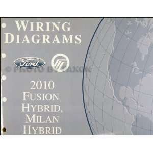  2010 Ford Fusion Hybrid/Mercury Milan Hybrid Wiring 