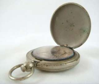 Vintage Keuffel & Esser Co. New York Pocket Compass Nickel Silver 