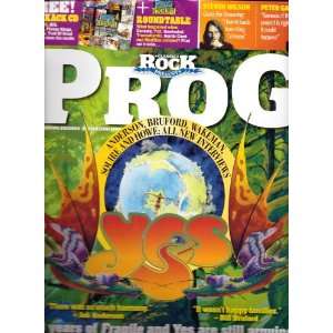  Classic Rock PROG Magazine. YES. October 2011. Books