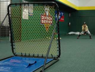 Pitch Back Baseball Softball Batting Cage Trainer Net  