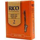 Rico Contra Alto/Co​ntrabass Clarinet Reeds Strength 2 Box of 10
