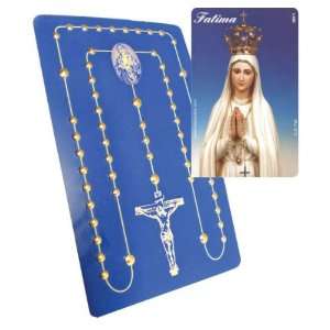  Rosary Card Fatima 