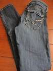 WOMENS STRETCH DENIM JEGGINGS SIZE 2 FROM AMERICAN EAGLE FOR AERIE