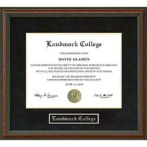 Landmark College Diploma Frame 
