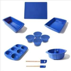 Bundle 68 11 Piece Blue Bakeware Set 
