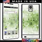   Green Mosaic Vinyl Case Decal Skin To Cover Your Samsung Infuse 4G