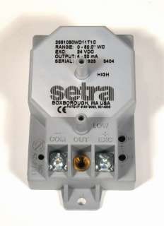 Setra Differential Pressure Transducer Sensor NEW  