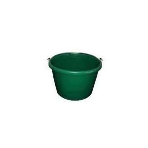  Double Tuf Utility Bucket   8 qt   Green   Case of 12 Pet 