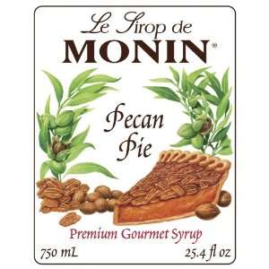 Monin Pecan Pie Syrup 750ml  Grocery & Gourmet Food