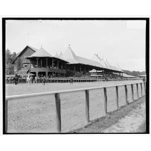  Saratoga Springs,N.Y.,grand stand,Race Track