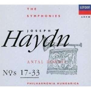  Joseph Haydn Symphonies Nos. 17 33 Haydn, Dorati 