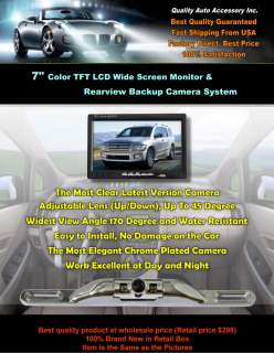 LCD Monitor RV TRAILER Rearview Backup Camera System  