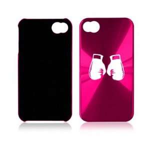  Apple iPhone 4 4S 4G Hot Pink A284 Aluminum Hard Back Case Boxing 