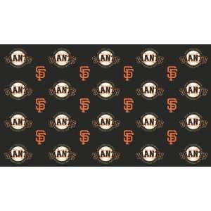  2 packages of MLB Gift Wrap   Giants