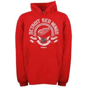  Detroit Red Wings Hoodie Sweatshirt  Reebok Detroit Red Wings 