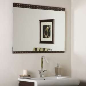  Frameless Wide Bathroom and Wall Mirror