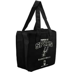 San Antonio Spurs Black Reusable Insulated Tote Bag