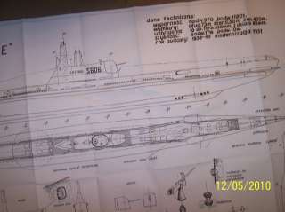 LA CREOLE submarine ship boat model boat plans  