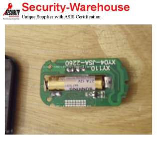 Wireless Metallic Remote Control Keyfob for GSM Burglar Alarm