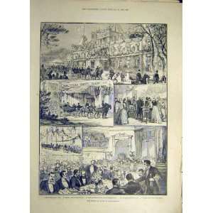  1890 Prince Wales Bournemouth Royal Bath Hotel Print