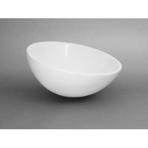  RonBow 200043 WH White 17 Round Ceramic Vessel Sink with 