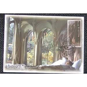  Lord of the Rings $1.50 New Zealand stamped card 