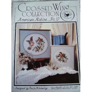   CROSS STITCH #10   CROSSED WING COLLECTION DESIGNED BY PAULA MINKEBIGE