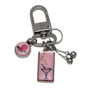  Girls Have Fun Purse Clip Key Chain: Office Products