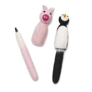 Puppet Felted Pens: Penguin & Pig: Toys & Games