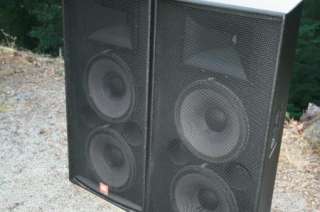 JBL SRX SR4733X Pro Speakers PAIR I have 2 sets  