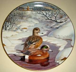 SET Bart Jerner LIVING WITH NATURE Duck Plates MIB/COAS  