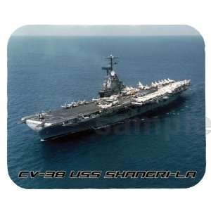  CV 38 USS Shangri La Mouse Pad (cva cvs) 