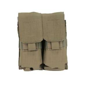   M4/M16 Double Mag Pouch, Speed Clip, Coyote Tan