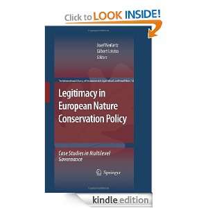 Legitimacy in European Nature Conservation Policy: Case Studies in 