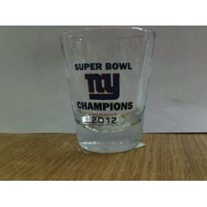  NY Giants Super Bowl Champs Shot Glass: Everything Else