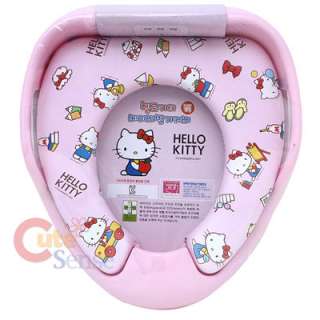 Sanrio Hello Kitty Bathroom Baby Toilet Seat Cover Pink  